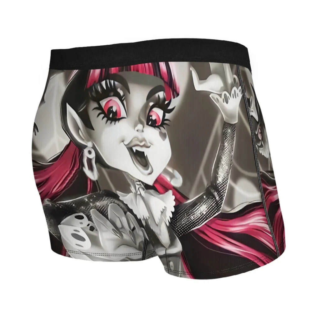 OG Draculaura High Doll Underpants Cotton Panties Male Underwear Ventilate Shorts Boxer Briefs