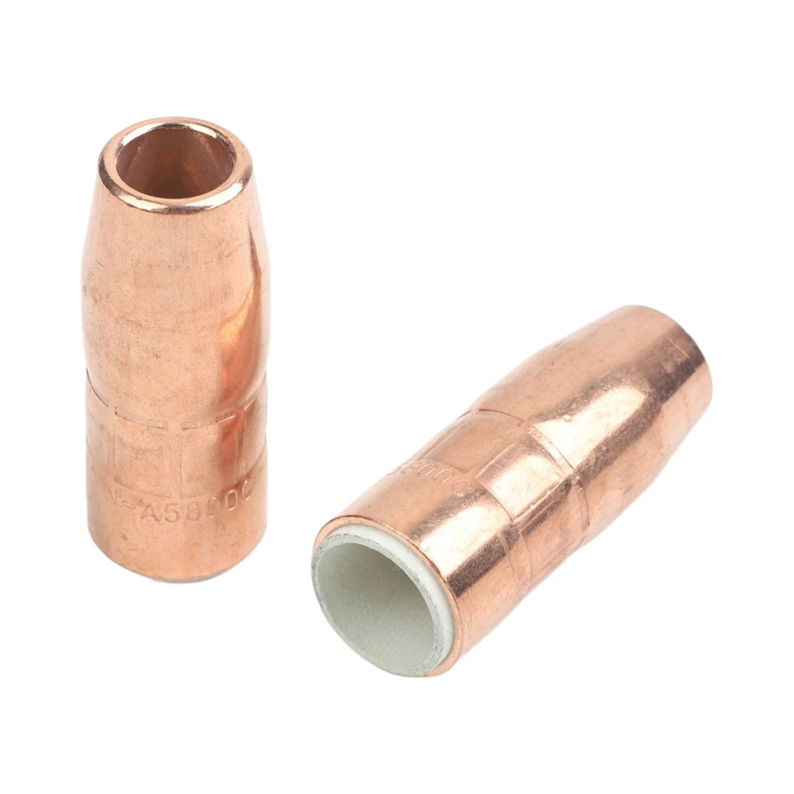 For BTB MIG Torch Copper Welding Accessories MIG Welding Nozzle 2.79in Long Cleaner Welds Design Easy Replacement