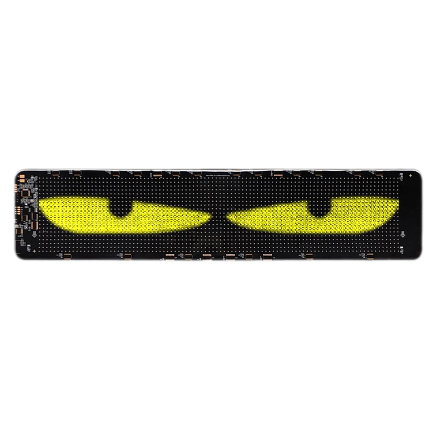HI.GROOM K7 96x20 P4.5 LED Screen Backpack Patches Flexible Car Rear Window Display Screen Store Scrolling Advertising Sign
