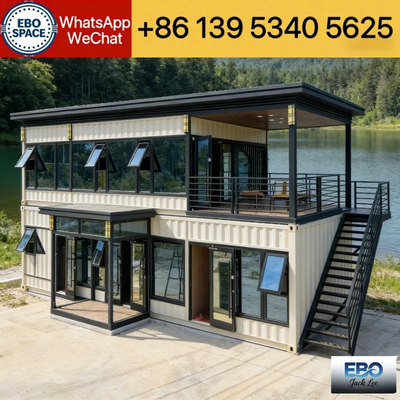 Practical Prefab Expandable Container House Easy Installation Suitable for Temporary Housing Projects