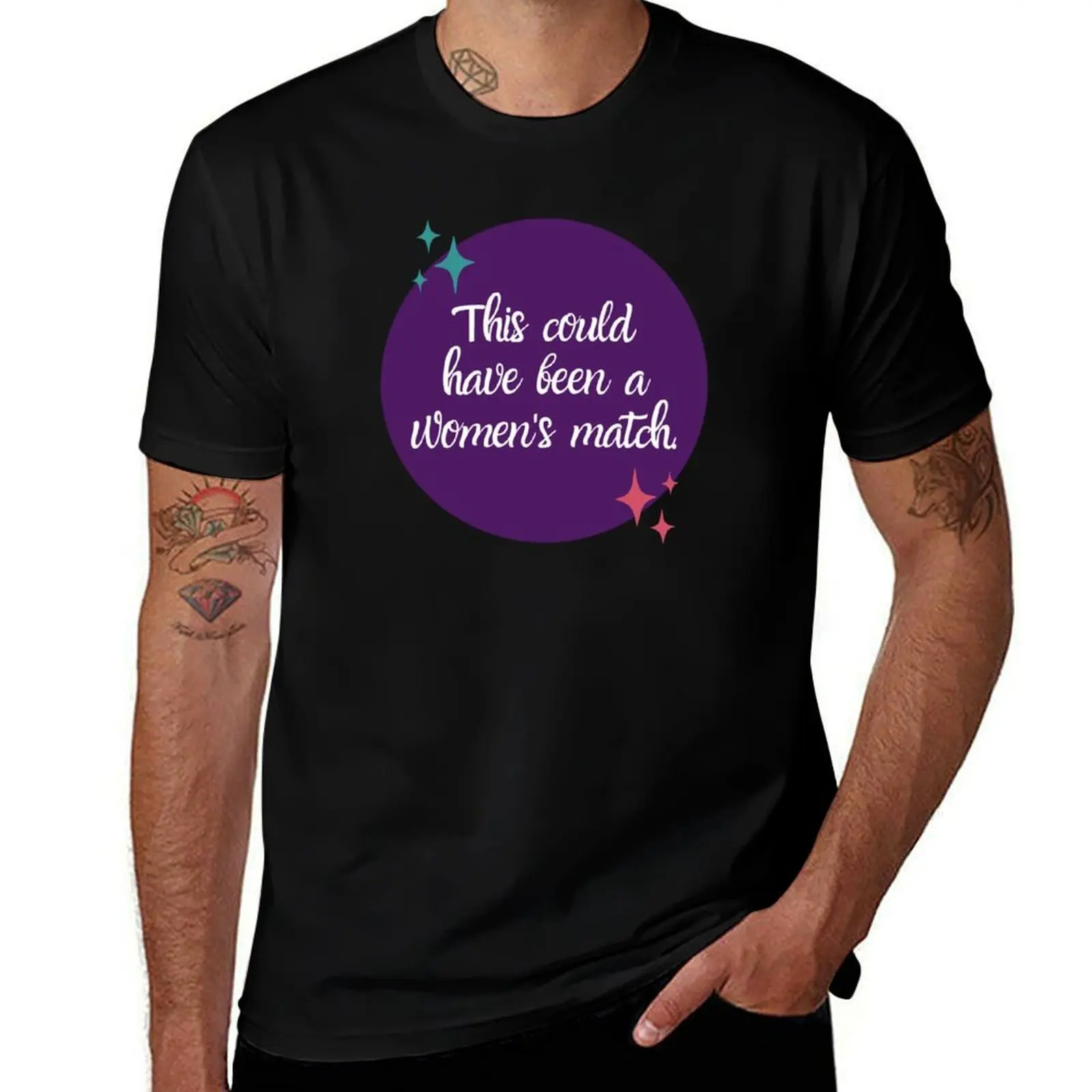 This could have been a women's match T-Shirt Plus Size Short Sleeve T-Shirt