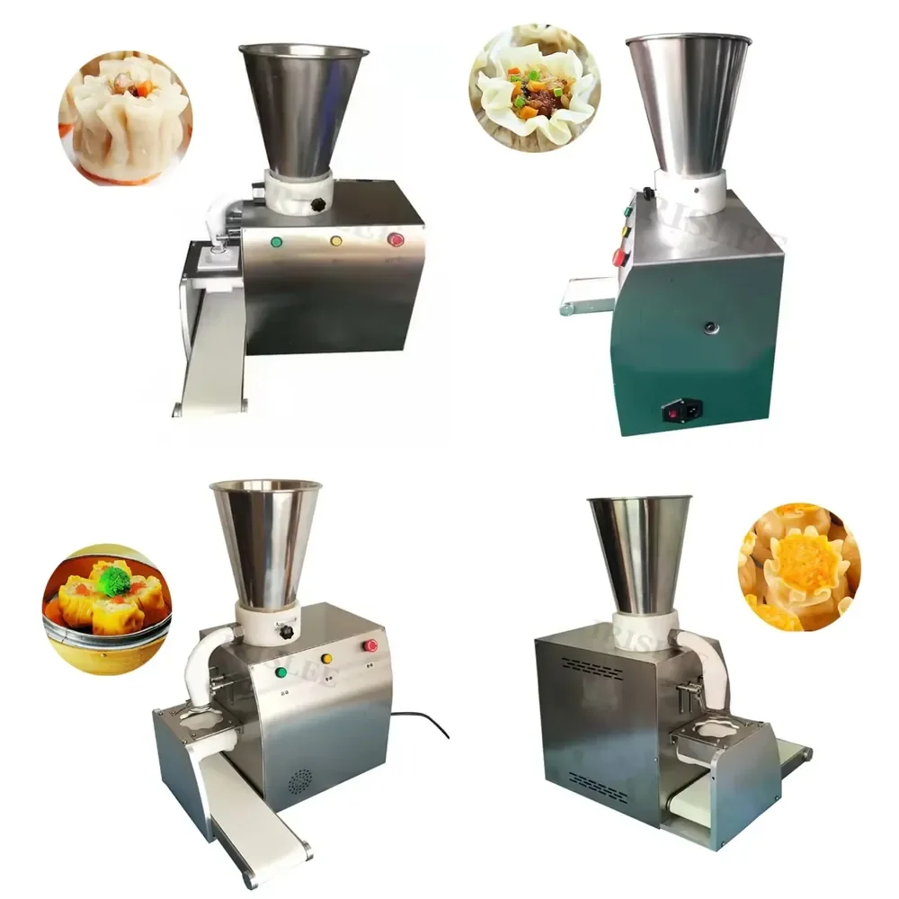 2026 Hot！ Factory Direct Siomai Making Machine 3 Lines Gearbox Dumpling Maker Siomai Forming Machine Manual Dumpling Maker