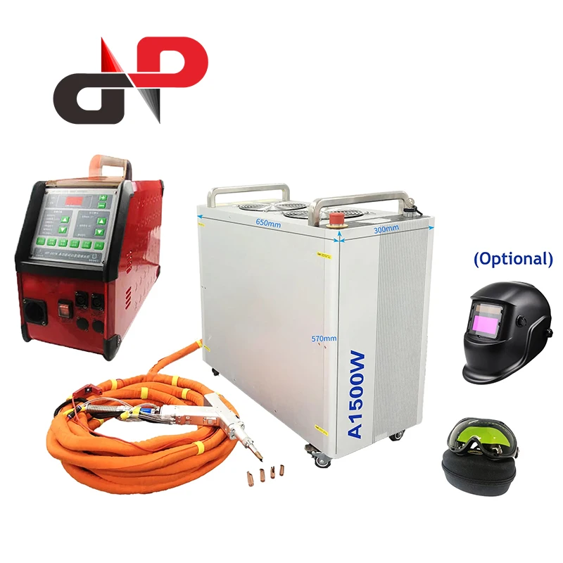 

GW Laser Source Handheld Air Cooling Laser Welding Machine 1000W 1500W 2000W DP Laser Brand Equipment