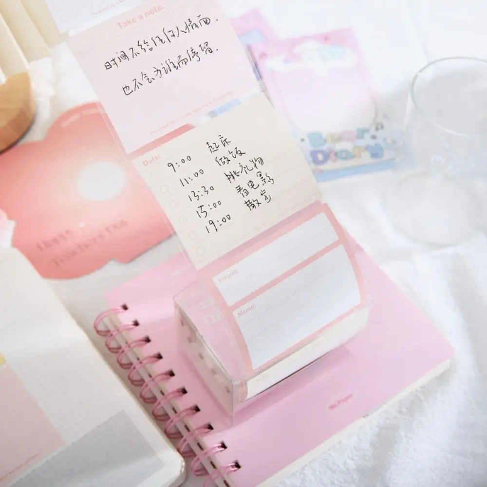 Sticky Reminder Pull-Out Roll Memo Pad, Notas de leitura, Keypoints Marcador, Fita Adesiva Nota, Reunião DIY, Estudo