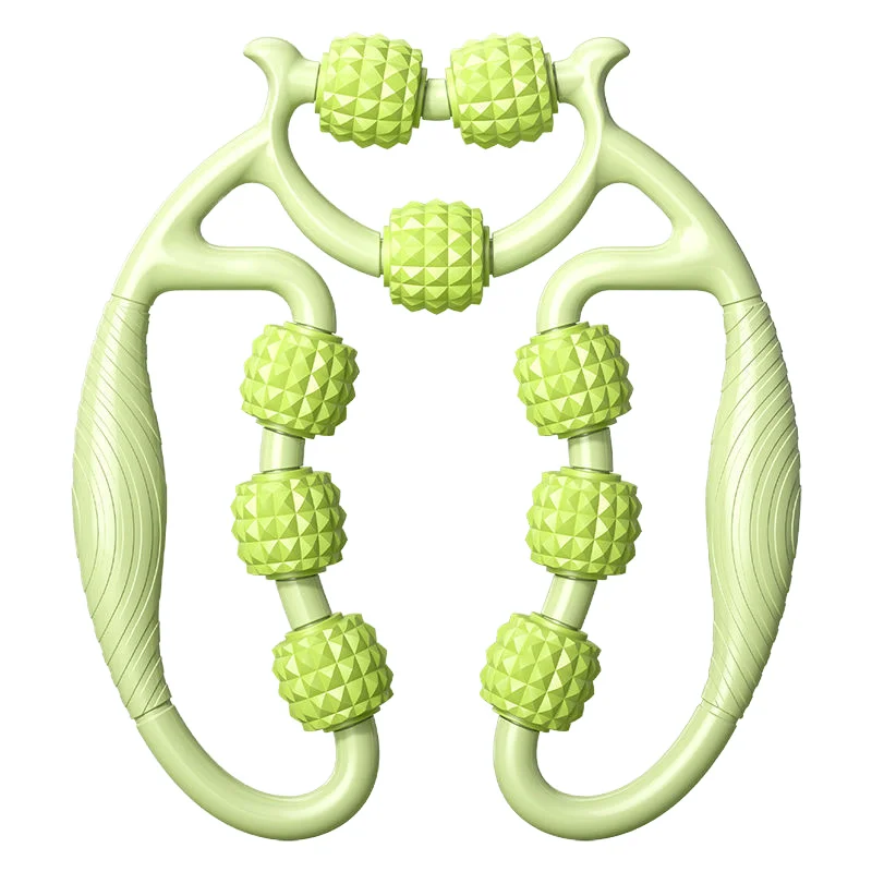 

Ring Leg Clamp Beauty Calf Muscle Fascia Relaxation Roller Massage Mace Non-slimming Leg 9 Rounds of Leg Rolling