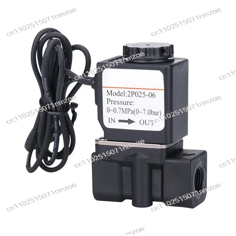 2P Series Solenoid Valve - 2P025-06/2P025-08 2-Way Pneumatic Fluid Valve AC220V DC24V