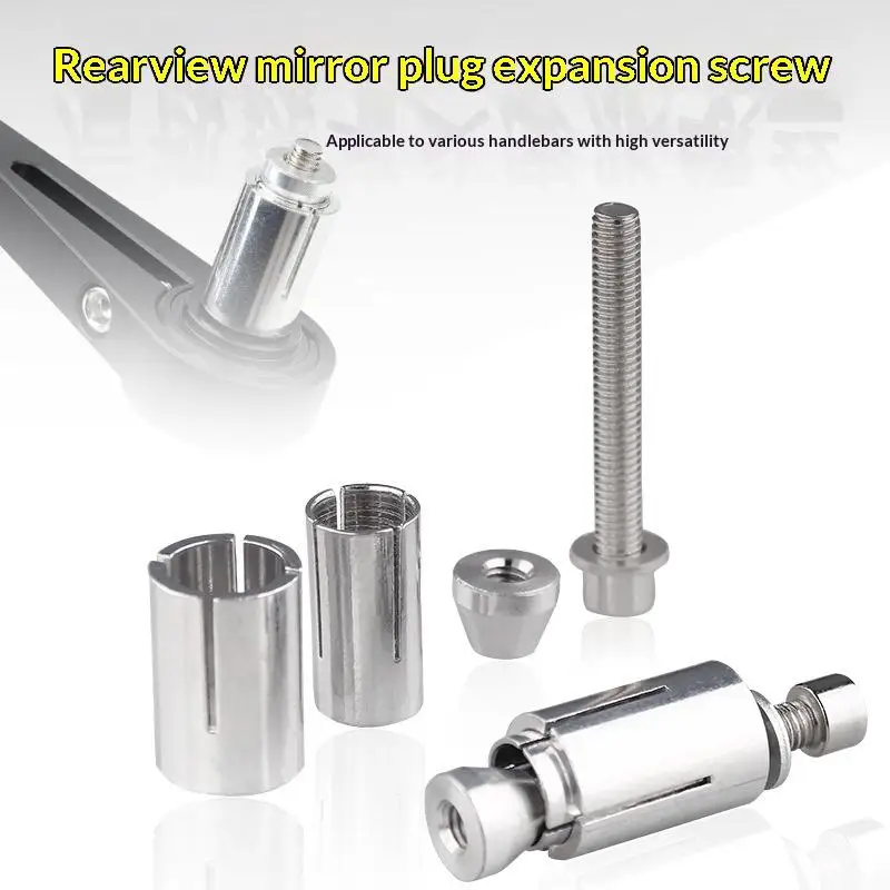2/4Pcs Universal Motorcycle Expansion Screws 13-19mm For Handguard Handlebar End Plugs DIY Accessories