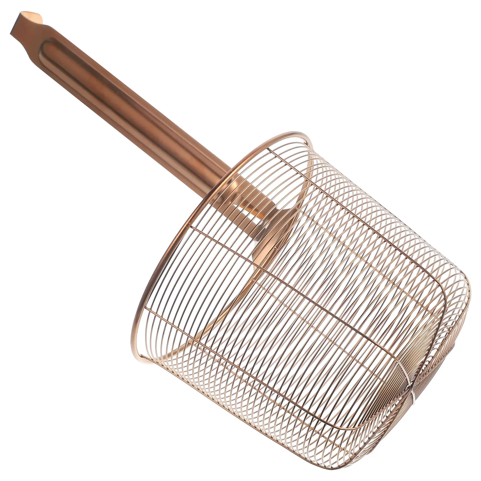 

Stainless Steel Colander Kitchen Noodle Strainer Hot Pot Mesh Spoon Large Capacity Food Serving Filter Basket Wall Hook
