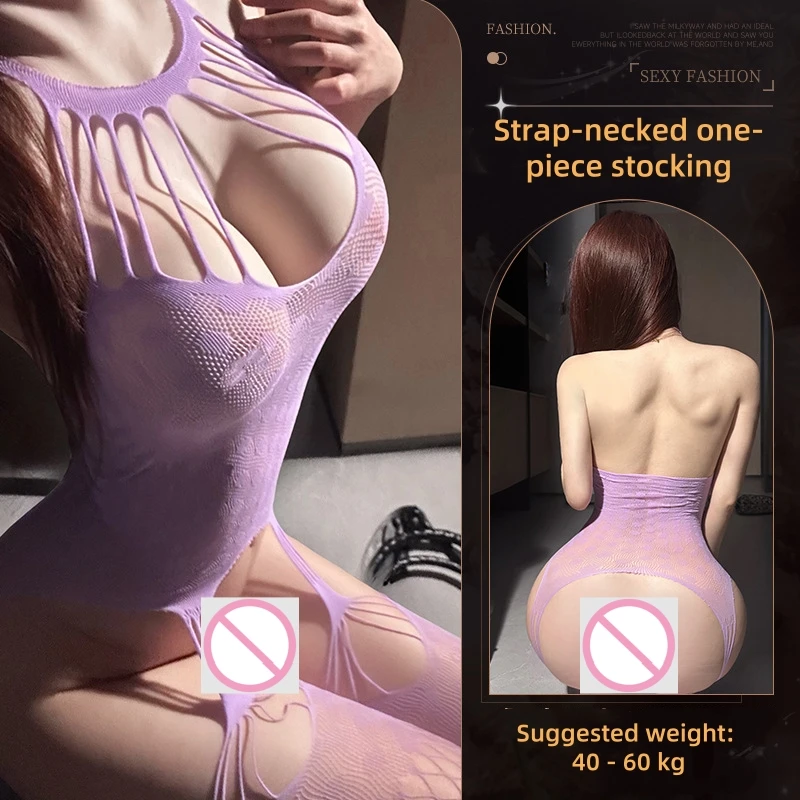 ชุดชั้นใน ชุดนอนแบบไม่ถอดออกได้ เสื้อผ้าสไตล์ลมบริสุทธิ์ ชุดเดรสสุทธิชิ้นเดียวเซ็กซี่ L713