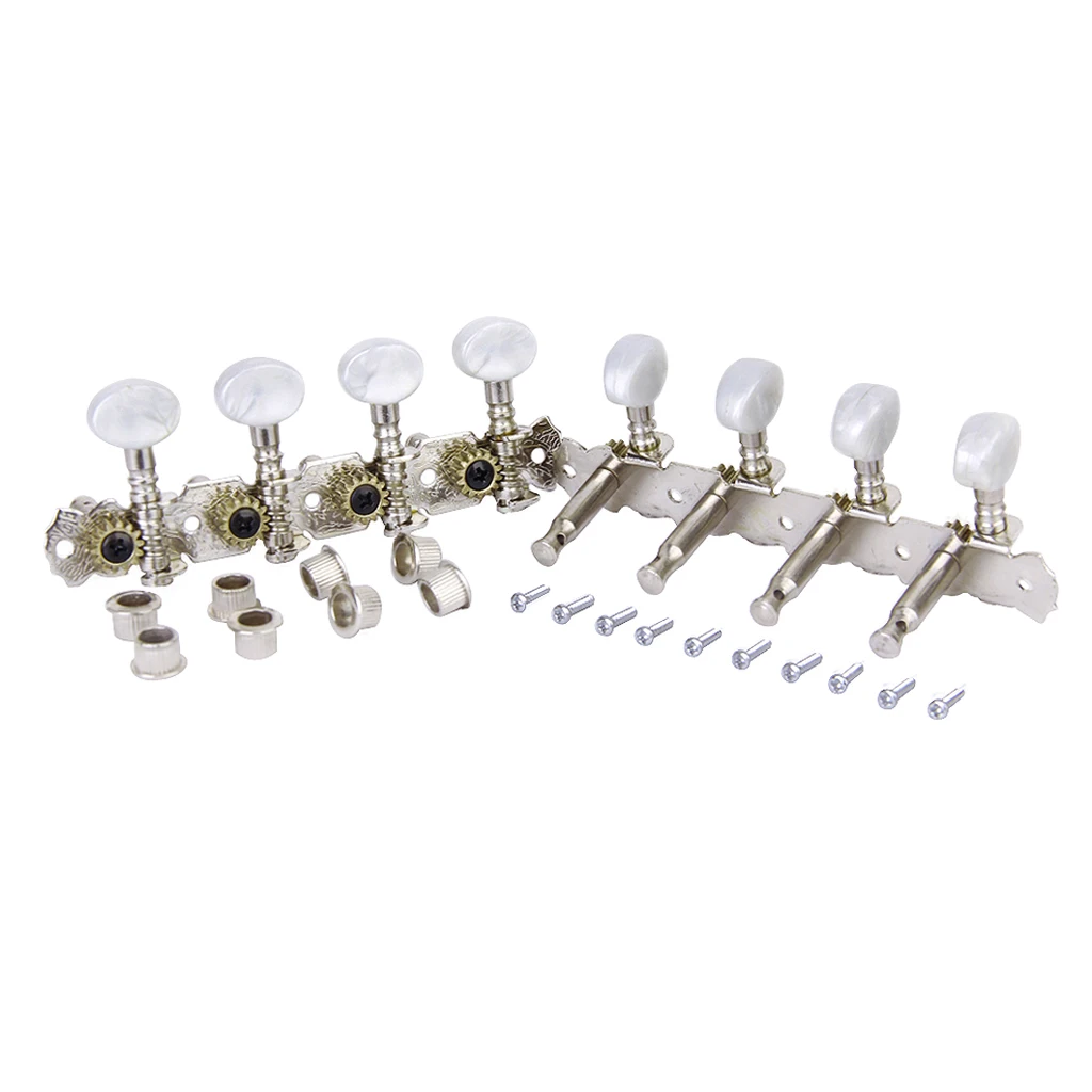 8pcs String Tuning Pegs 4L + 4R Tuners Machine Heads for Mandolin Parts