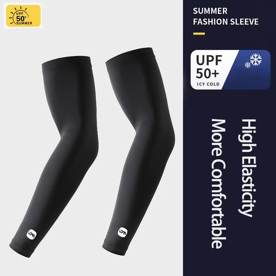 AliExpress NONE GTUBIKE Summer Men Cycling Sleeves Sun Protection Ice Silk Golf Driving Arm Cover Elastic Cool Fishing Hiking Sports Sleeves