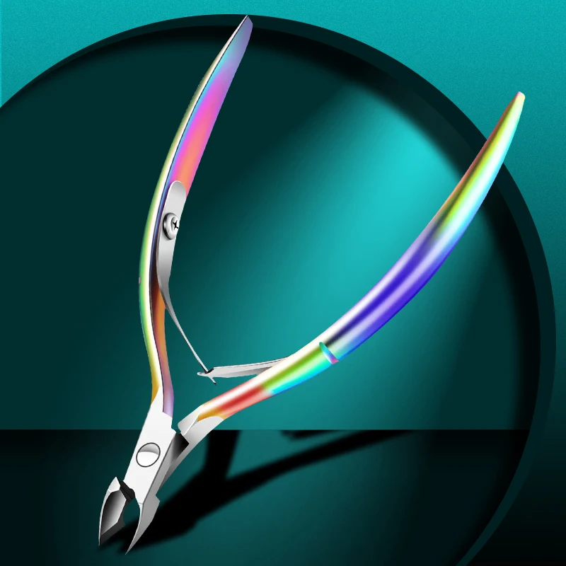 

Nail Cuticle Scissors Stainless Steel Cuticle Trimmer Pedicure Scissors Professional Nail Clipper Manicure Tool Accessories