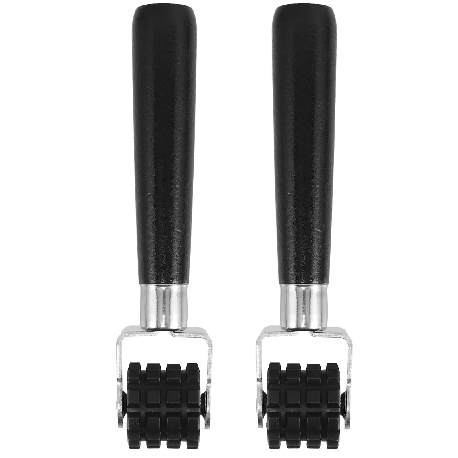 

2pcs Car Audio Sound Insulation Wheel Deadening Hand Roller Tool Material Plastic Automotive Floor Soundproofing Construction