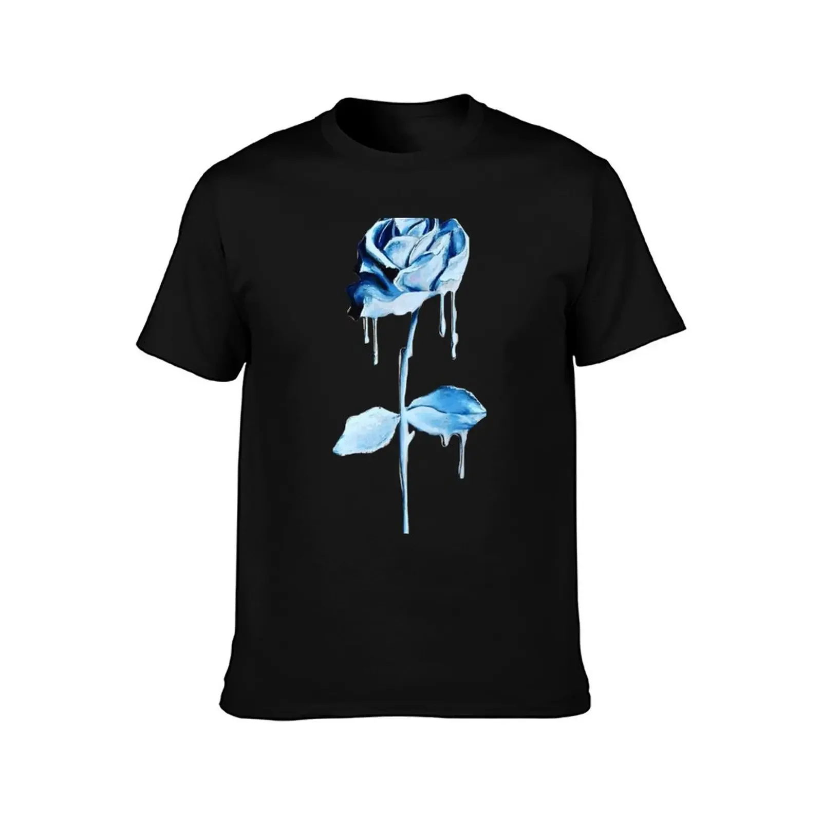 Dripping Rose T-Shirt quick-drying plus size tops vintage mens tall t shirts