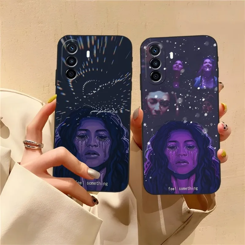 TV Show Euphoria Phone Case Funda For Huawei P30 P40 P50 P10 P20 Lite Mate 40 Pro Plus Psmart Z 6 7 5 Back Cover