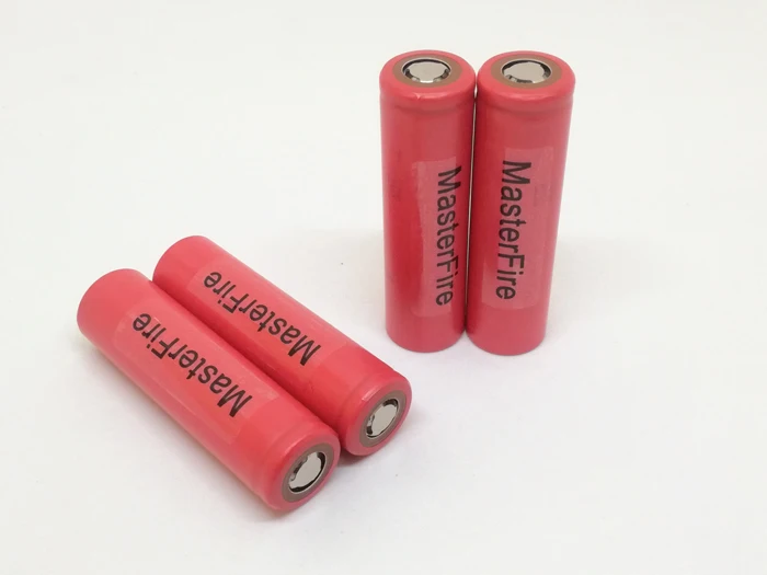 MasterFire Original 18650 3.7V 3400mah NCR18650BF Rechargeable Lithium Battery Laptops Flashlights Torches Li-ion Batteries Cell