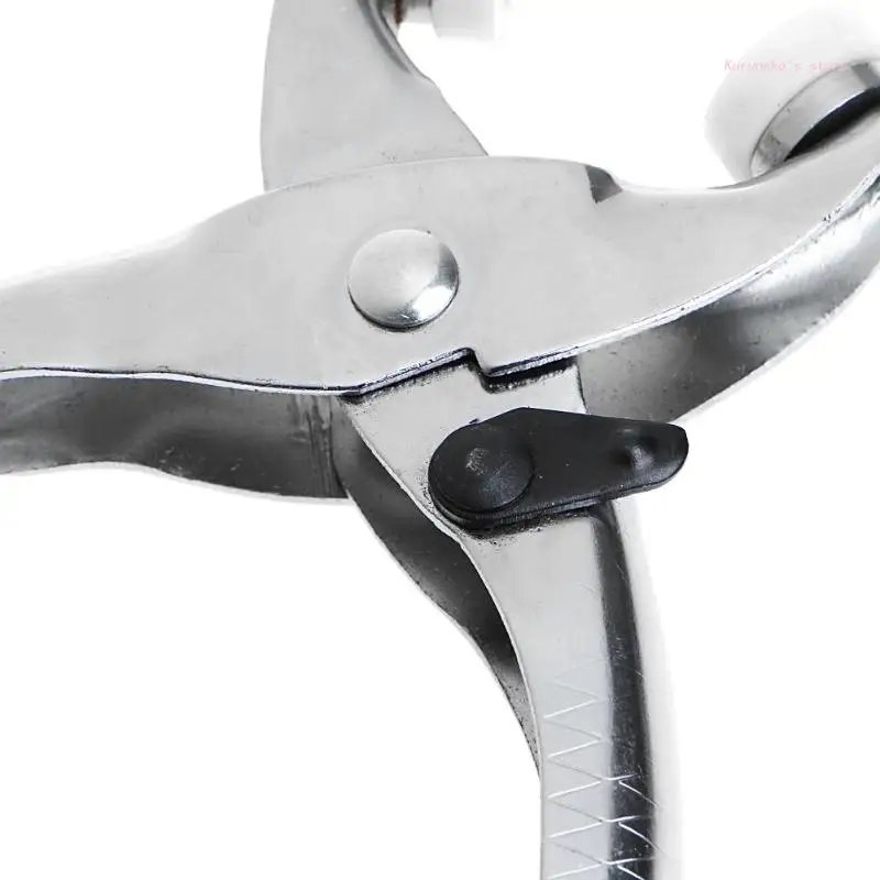 โลหะ Prong แหวนกระดุมสแน๊ปกด Studs Plier 9.5มม.HX6D