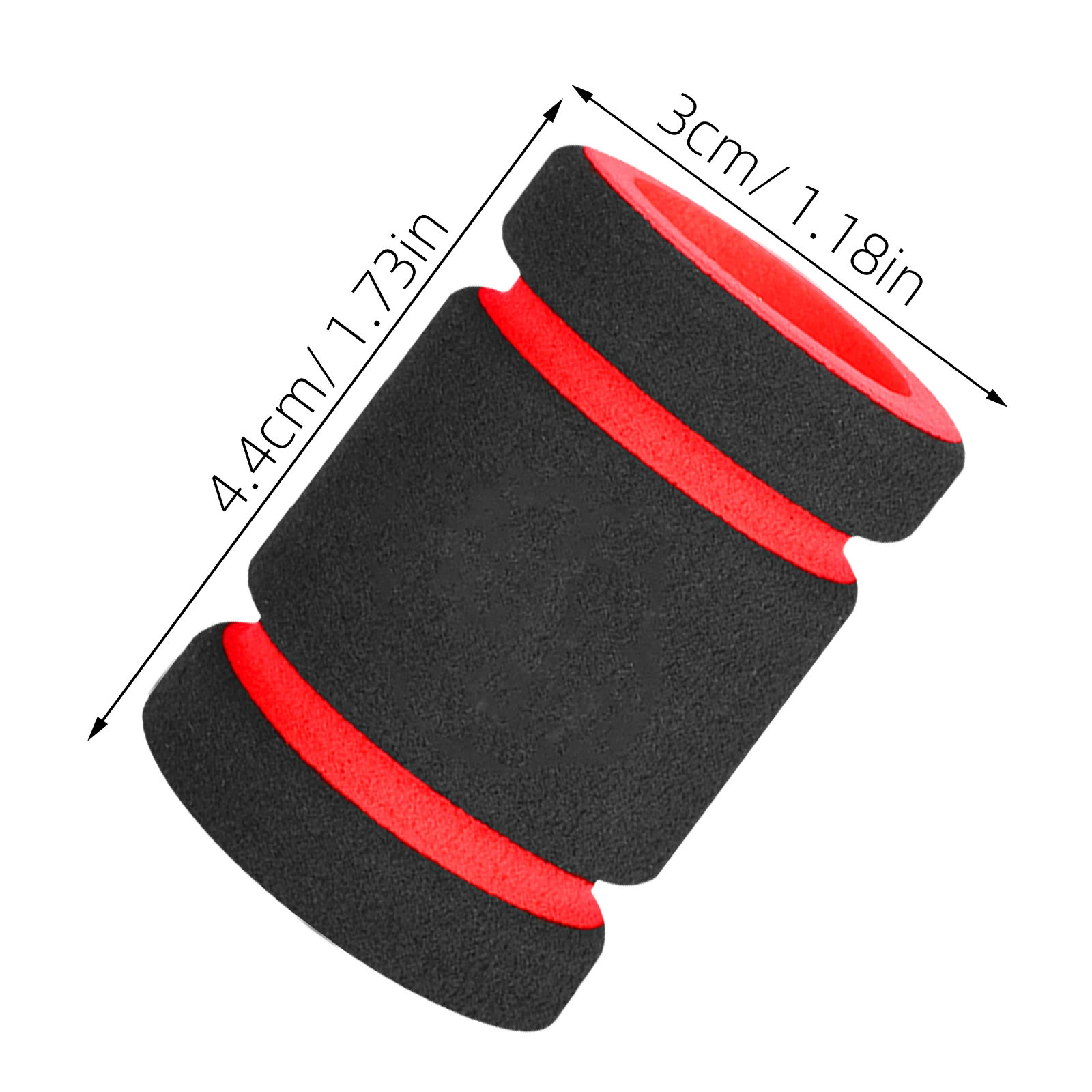 10 قطعة المضادة للانزلاق الوشم غطاء مقبض الإسفنج المواد مرونة عدم الانزلاق مقبض الغطاء الواقي لآلة الوشم مريحة