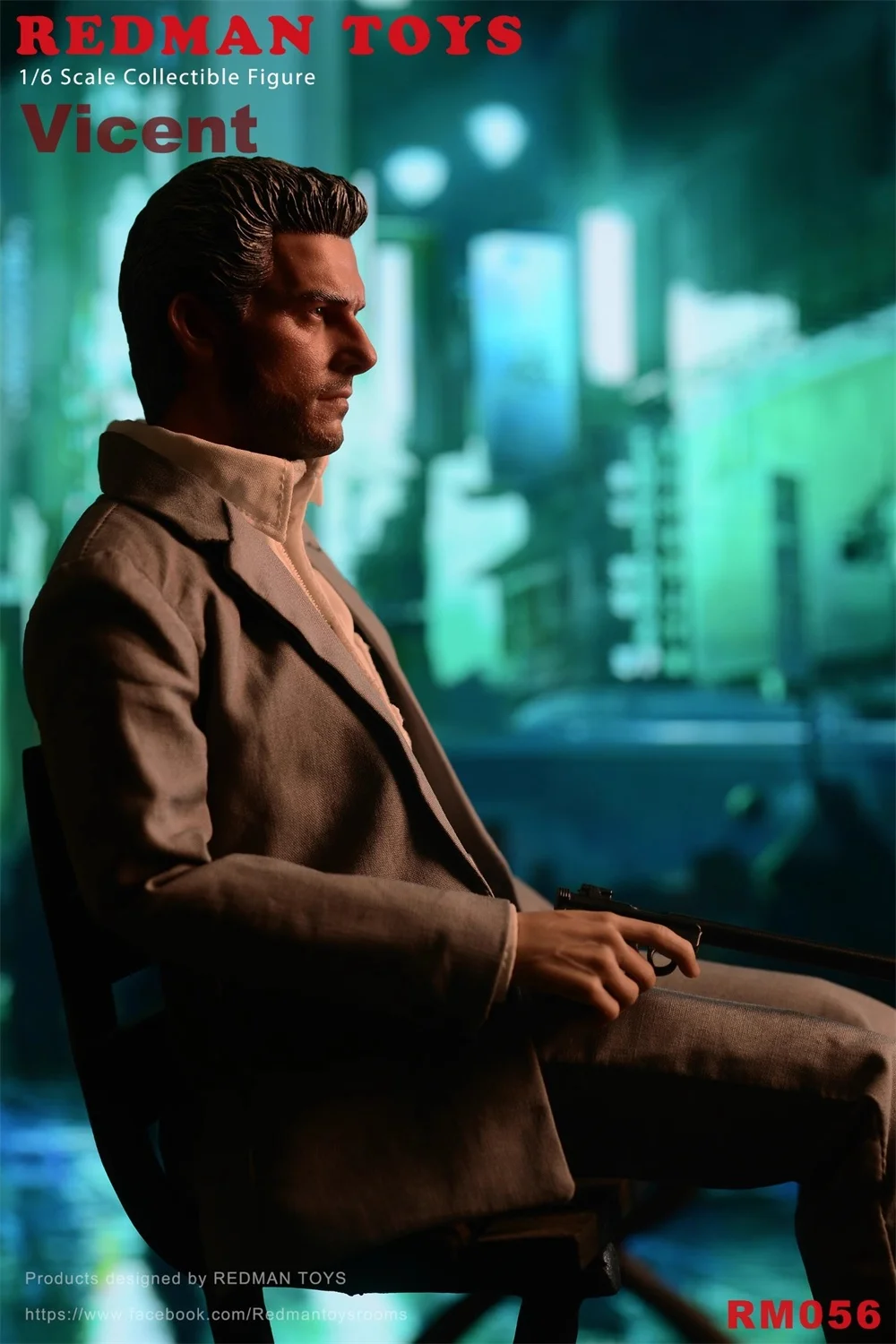 1/6th REDMAN TOYS RM056 Man Tom Cruise Killer conjunto completo figura de acción móvil alrededor de 12 "muñeco regalo para seguidores coleccionar