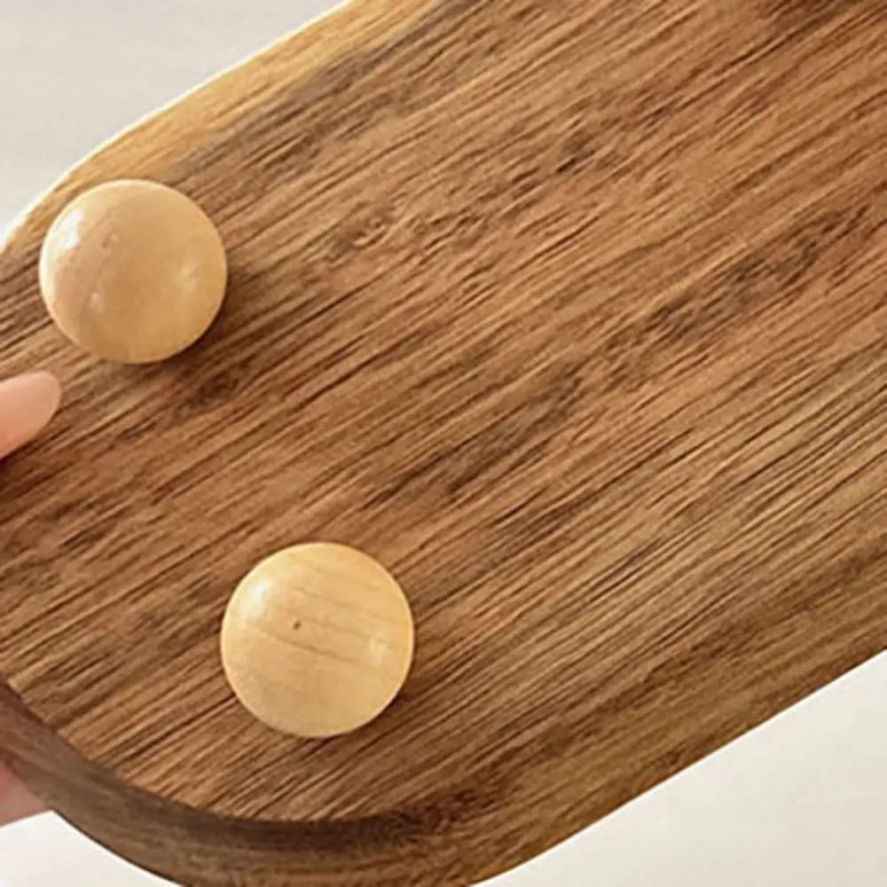 

Simple Bracelet Wooden Jewelry Tray Necklace Earrings Jewelry Display Stand Organizer Rings Jewelry Holder Gift