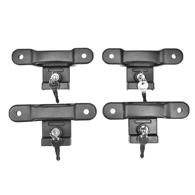 4X For -Ford -F150 15-20 Box Tie Down Truck Bed Cleats Locking Set HL3Z99000A64A