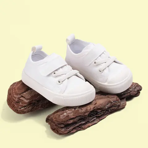 EDUBA Spring 2025 Color Block Canvas Shoes Kids,Unisex Soft-Sole Casual Sneakers,Round Toe Children Plimsolls EKC5315