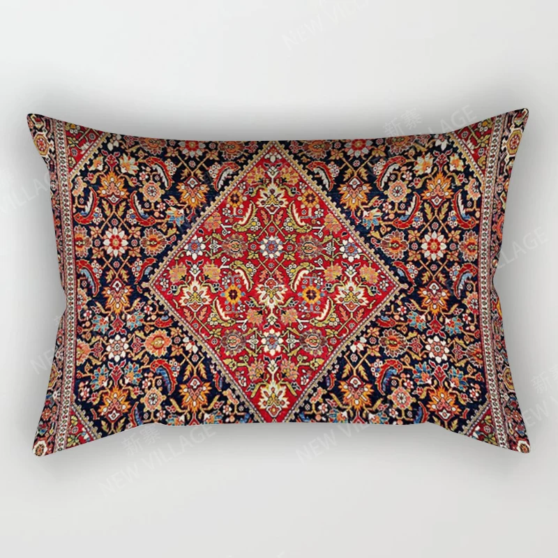 Nordic vintage fall home decor 30*50cm rzuć poduszka pokrywa sofa boho poduszka do pokoju dziennego pokrywa 50x70 30x50cm 40x60 maroko Persia