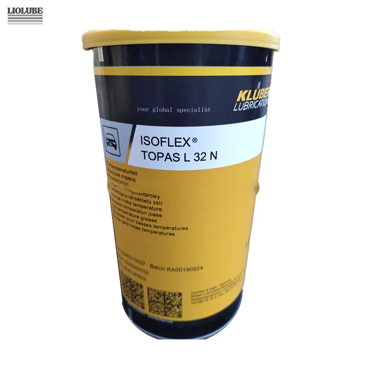 Pelumas Minyak KLUBER ISOFLEX TOPAS L 32 N 1kg Asli, Khusus Suhu Rendah untuk Mesin Pelumasan