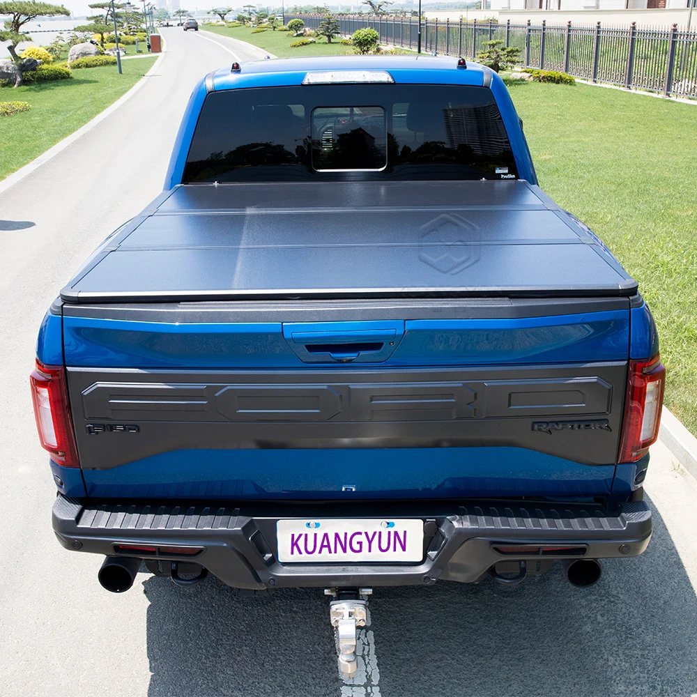 Copertura tonneau pieghevole in alluminio per bagagliaio rigido del vecchio produttore per Ford Ranger modello 5 piedi Silverado