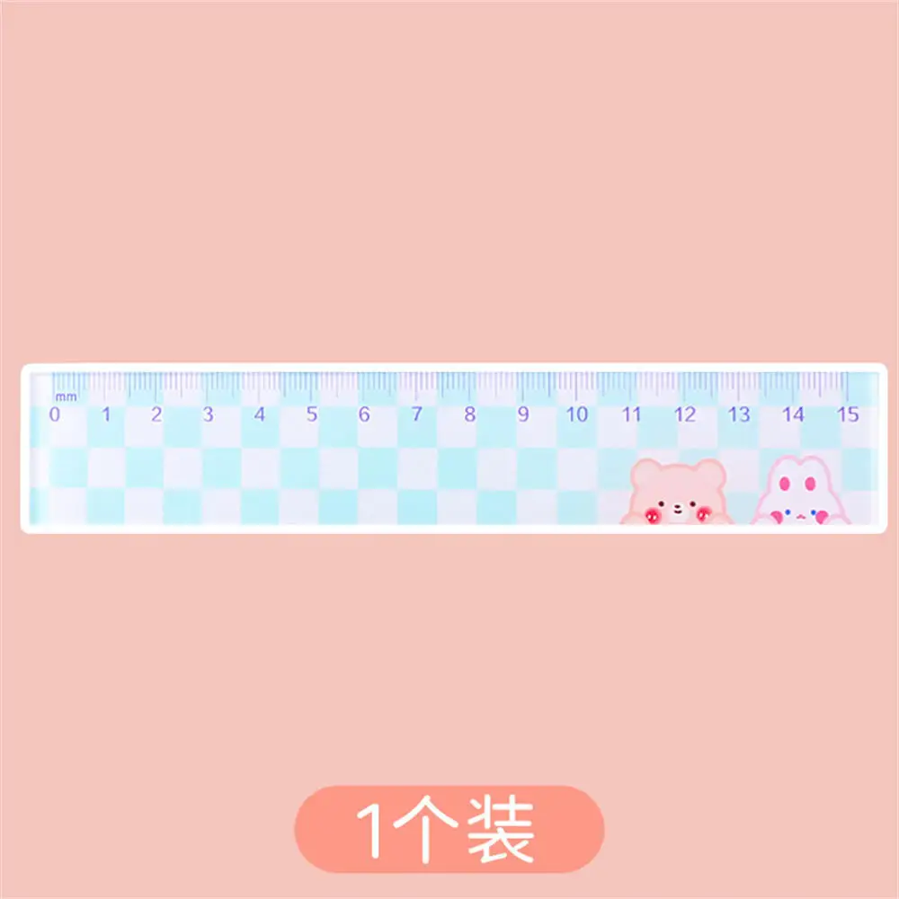 Clear Acrylic Ruler Student Learning Stationery Math Art Lessonstraight Lines Drawing Painting Ruler Back To School Supplies