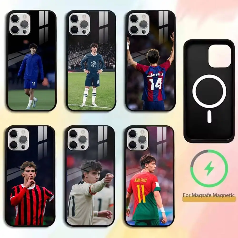 

J-Joao F-Felix-Football-Sport Phone Case For IPhone17,16,15,14,13,12,11 Plus,Pro Allows Magnetic Wireless Charging
