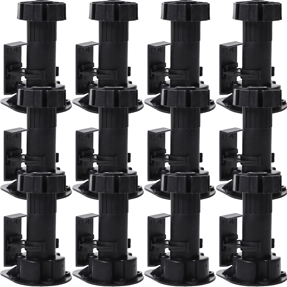 

12pcs Adjustable niture Feet Heavy Duty Leveling Cabinet Legs for Table Sturdy Safe Long Use Better Protection Effect Easy