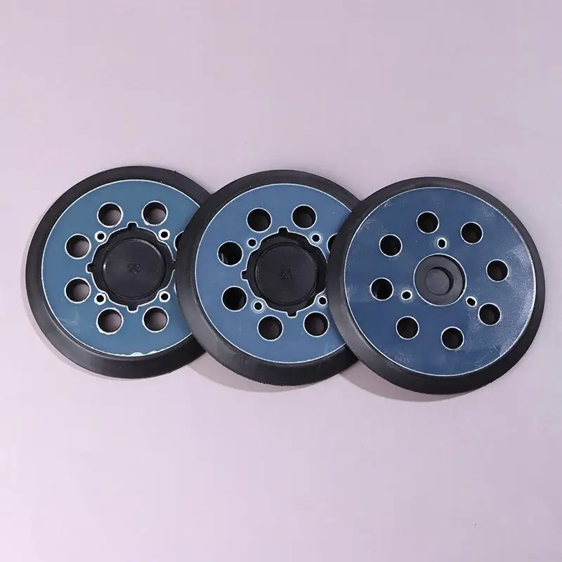 5-Inch 8-Hole Hook Loop Backing Pad for Orbital Sander, Compatible with Electric Polishers & Grinding Discs