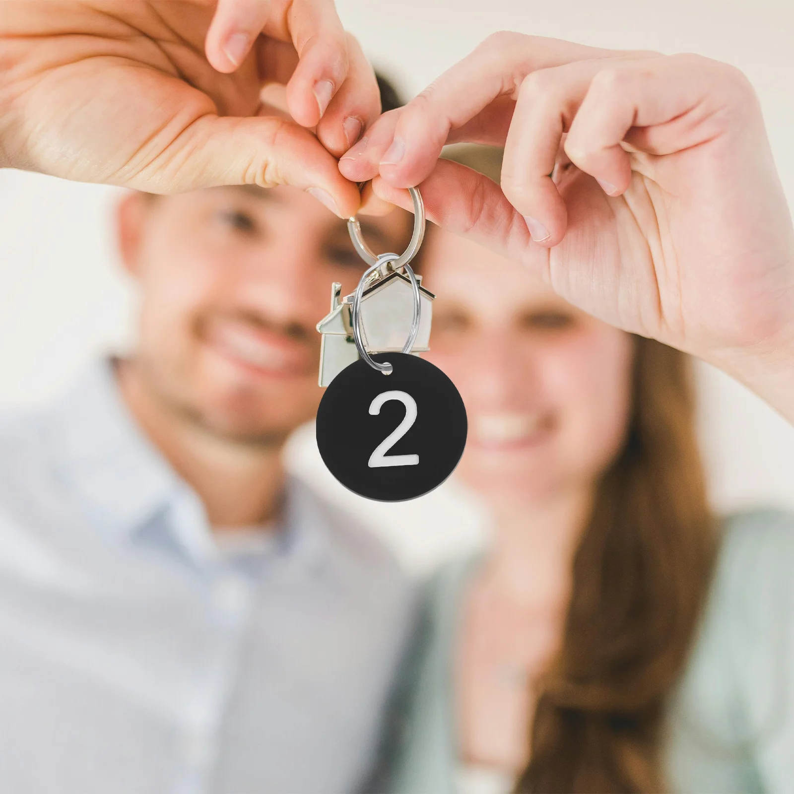 

100 шт. цифровые этикетки, круглые пронумерованные пластиковые бирки для ключей, багажных карт, брелок для организации, идентификаторы, инструменты для маркировки папок