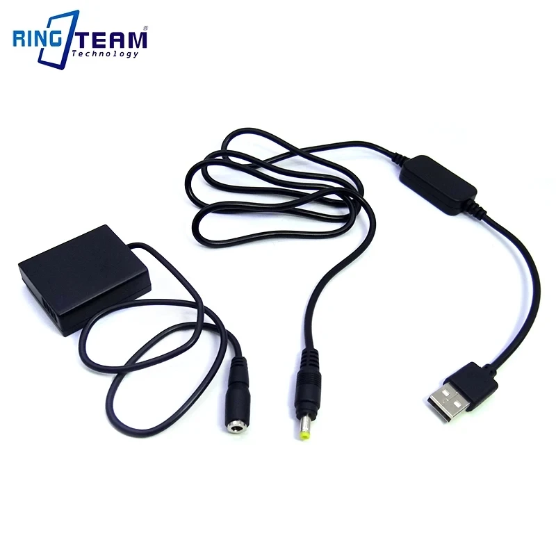 USB Cable To DMW-DCC11 DC Coupler for Panasonic DMCGF6 DMCGF5 DMC-GF3 GF3K GX7 S6 S6K GX80 GX85 Cameras BLG10 Dummy Battery