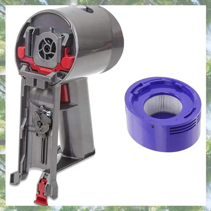 

Замена корпуса основного корпуса премиум-класса для вакуумных насадок Dyson V8 SV10 с постфильтром, основные детали корпуса