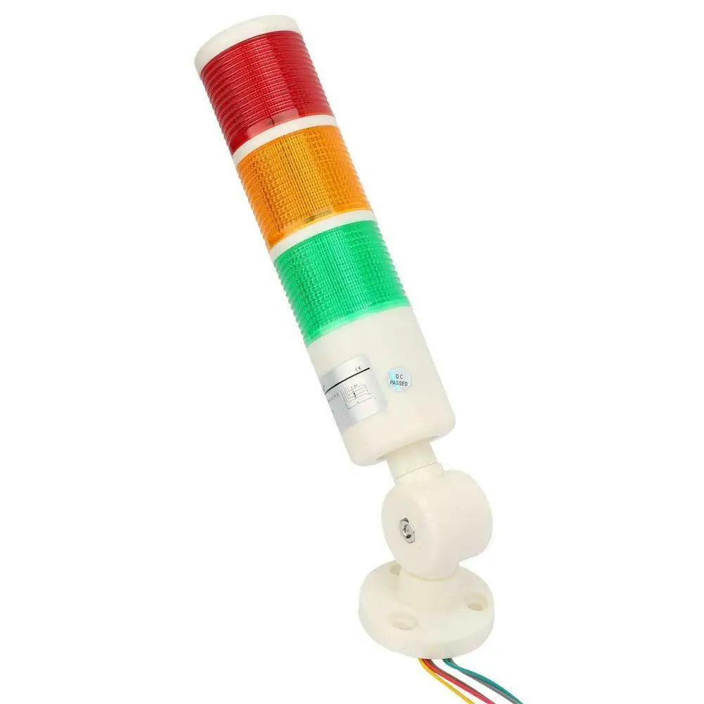 CNC Machine Mechanical Equipment Tower Lamp Outdoor Red Orange Green Red Green Yellow 1.5W 3W 3 W Buzzer Alarm