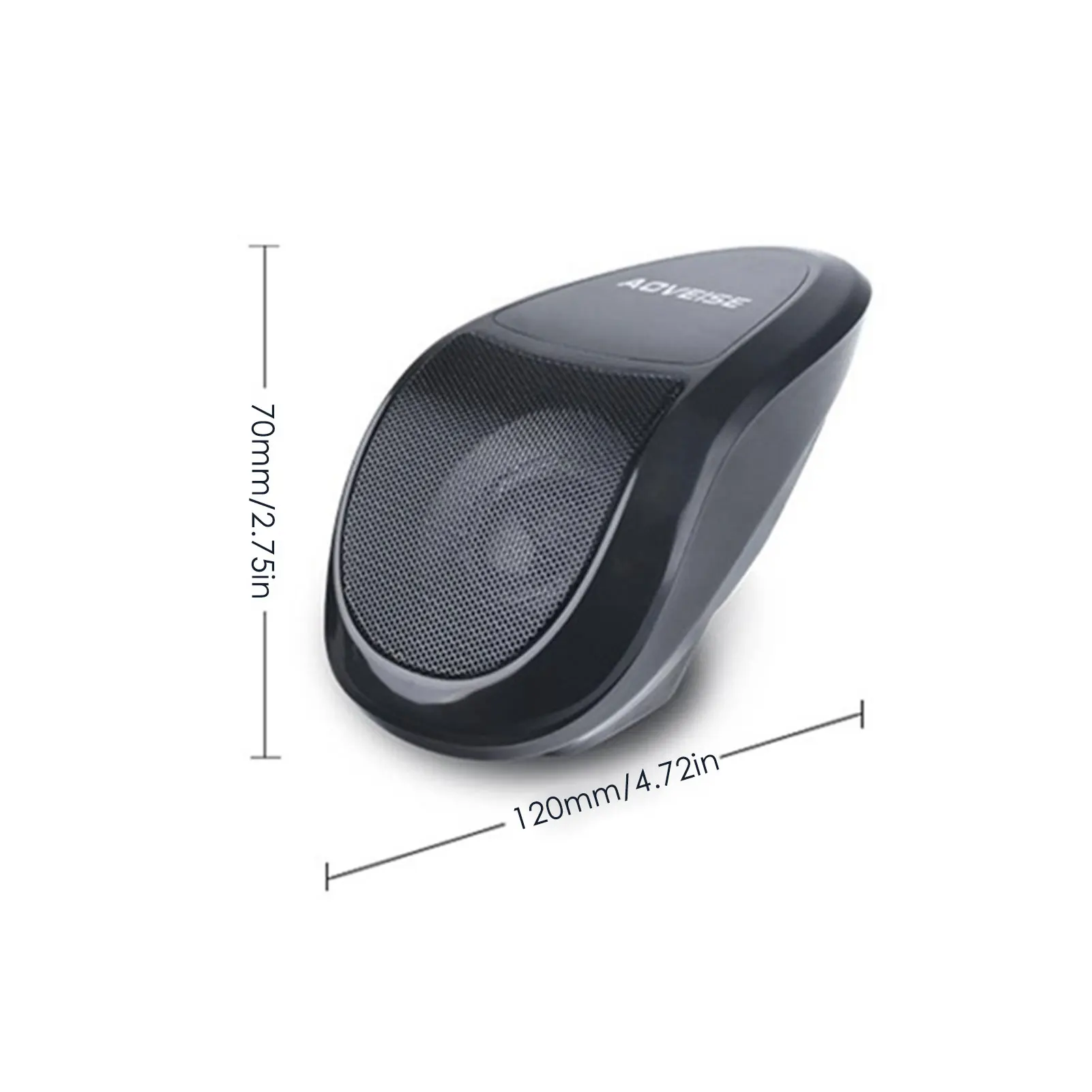 オートバイ用Bluetooth付きポータブルワイヤレススピーカー,12v,ラウド