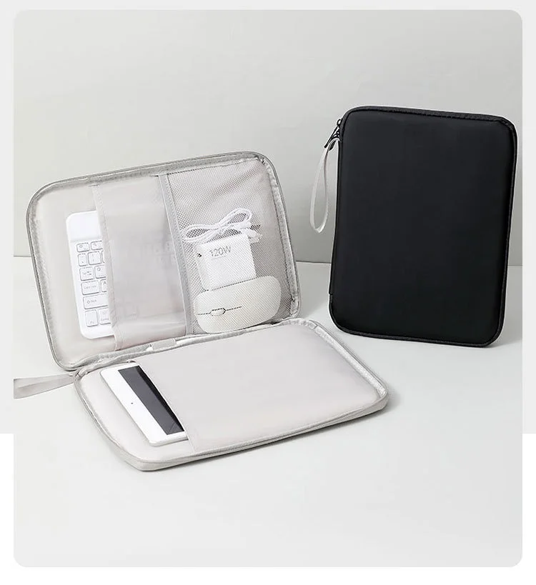 Premium PU Tablet-Hülle 10,9-13,3 Zoll Schutztasche für iPad mit weichem Futter – Detail 15