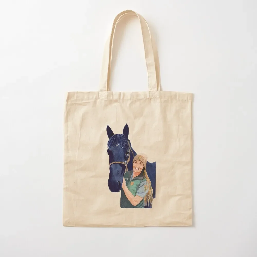 

National Park Service Ranger and Roy Tote Bag Women's shopper bag shopping cart bags free delivery bags Tote Bag