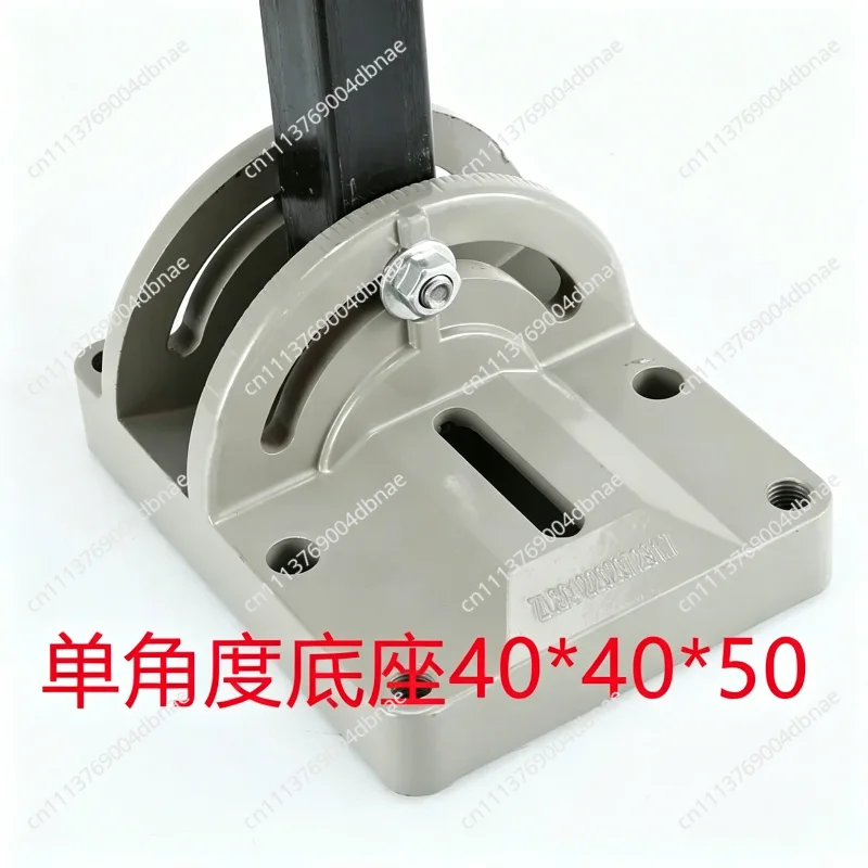 6E3X Water Drilling Rig Base Inclined Hole Adjustable Angle Foot Accessories Universal Bracket