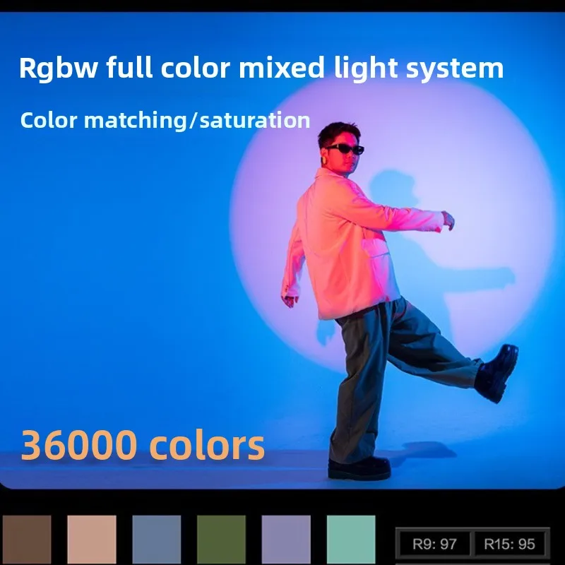 FS-300CRGBW full color fill light creative atmosphere studio photography