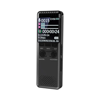 Vandlion V30C Digital Voice Activated Recorders Portable Recorder HiFi MP3 Players 128GB HD Voice Recording P