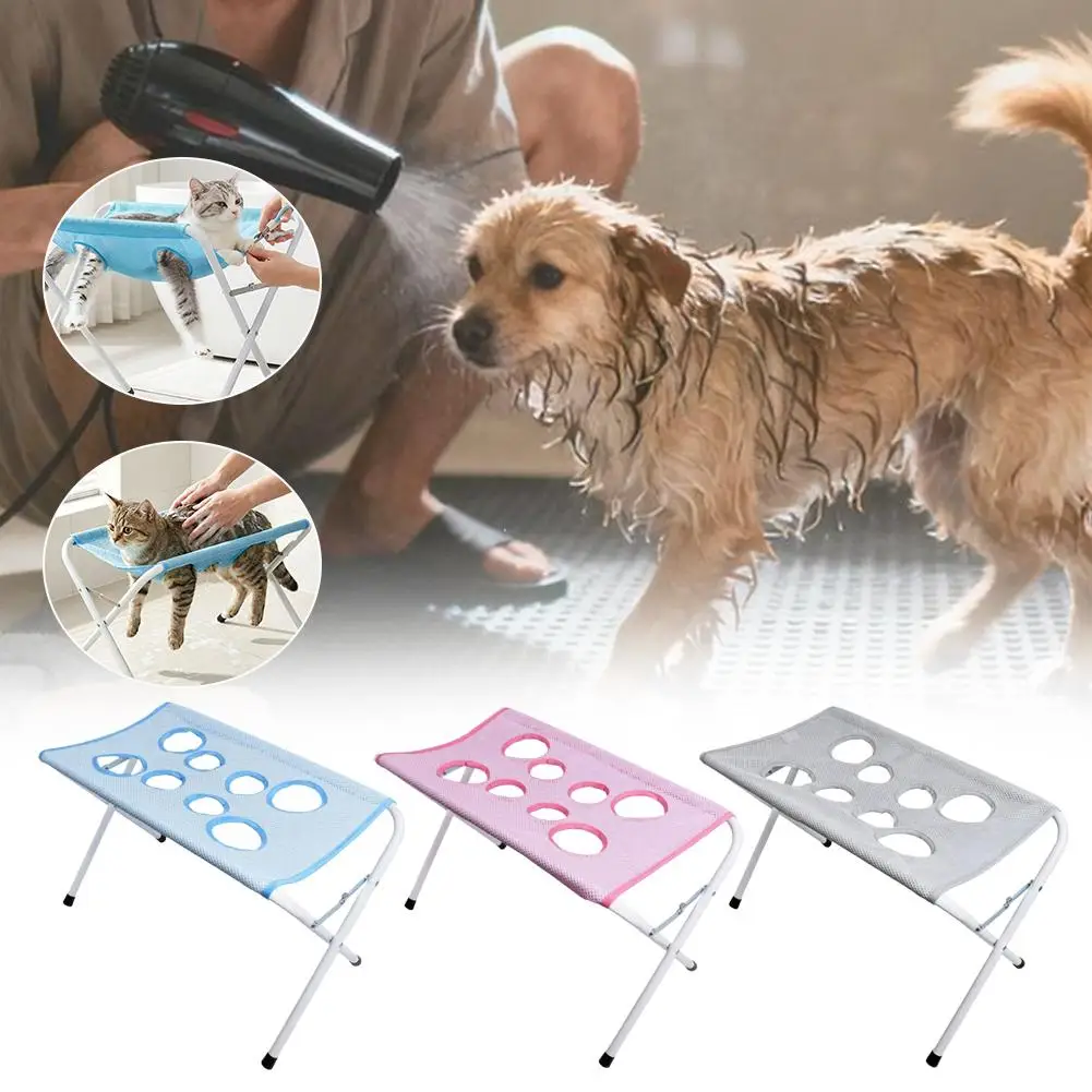 Adjustable Pet Grooming Hammock For Cats And Small Dogs Washable_voghion.com