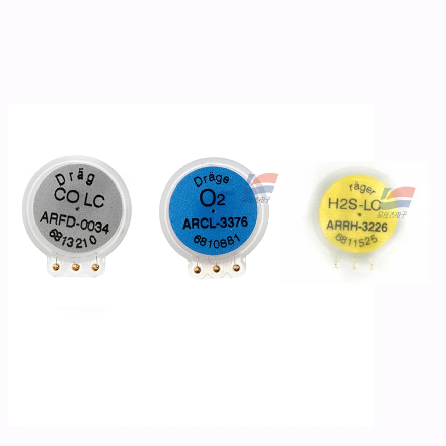 6810881 6811525  6813210 Oxygen gas sensor, carbon monoxide gas sensor, hydrogen sulfide gas sensor