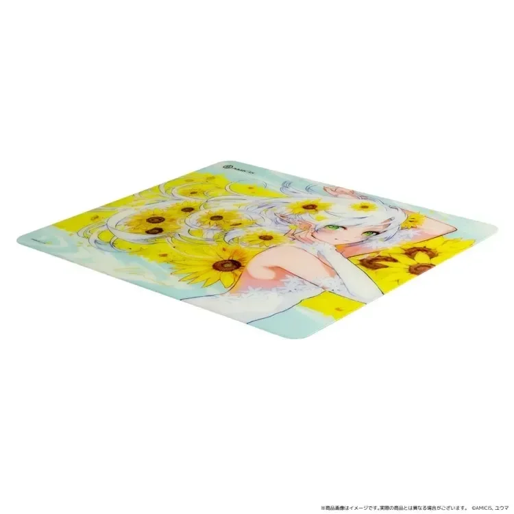 

amicis X Reflection Glass Mousepad Duplicate Edition Mouse Pad Smooth Gaming Mousepad 490x420mm 5 PC Gamer Accessory Valorant