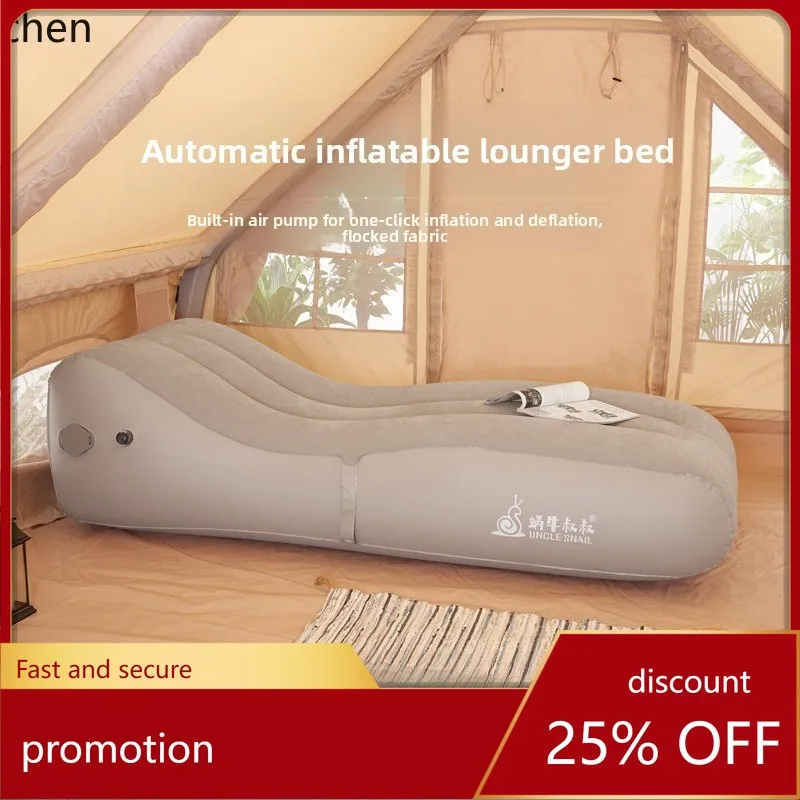 

Hxl picnic outdoor inflatable sofa portable air mattress bed foldable automatic inflatable bed