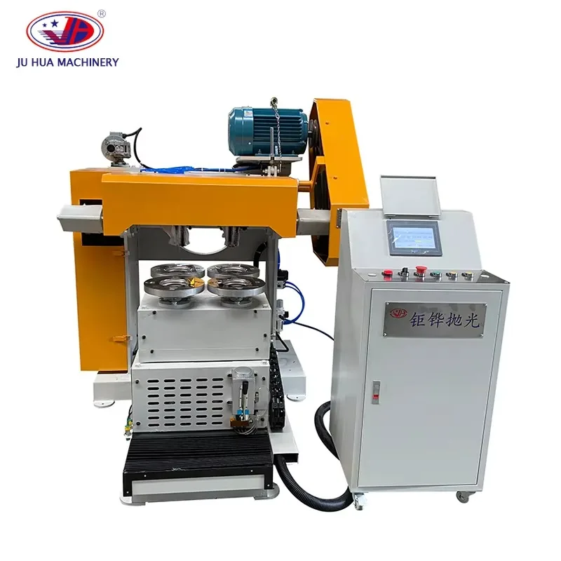 Efficient Four-Wheel Drive Stainless Steel Polishing Machine Grinding Table with Core Engine Component