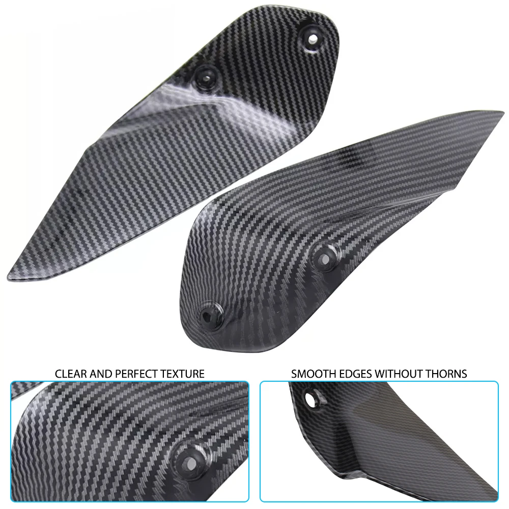 Fit For BMW R1200GS LC ADV R1250GS Adventure 2014-2022 Motorcycle Side Deflector Hand Guard Windscreen Spoiler Carbon Windshield