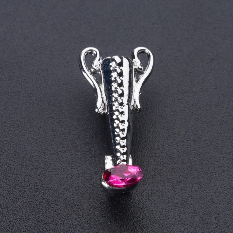 Versatile Floral Vase Pin Enhances Outfits Bags And Accessories Charming Alloy Vase Brooch With Detachable Flowers